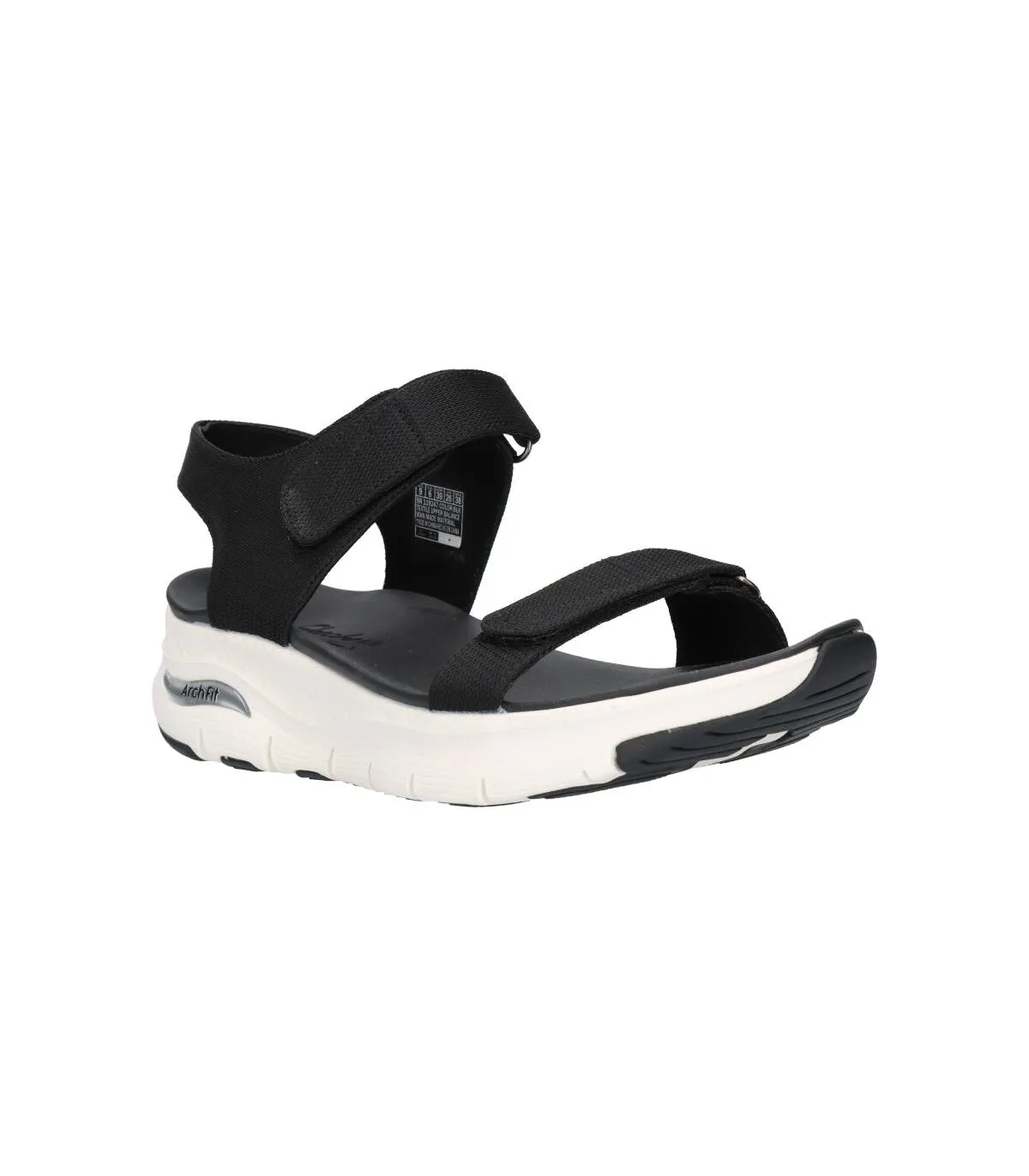 SKECHERS 119247 BLK Mujer Negro