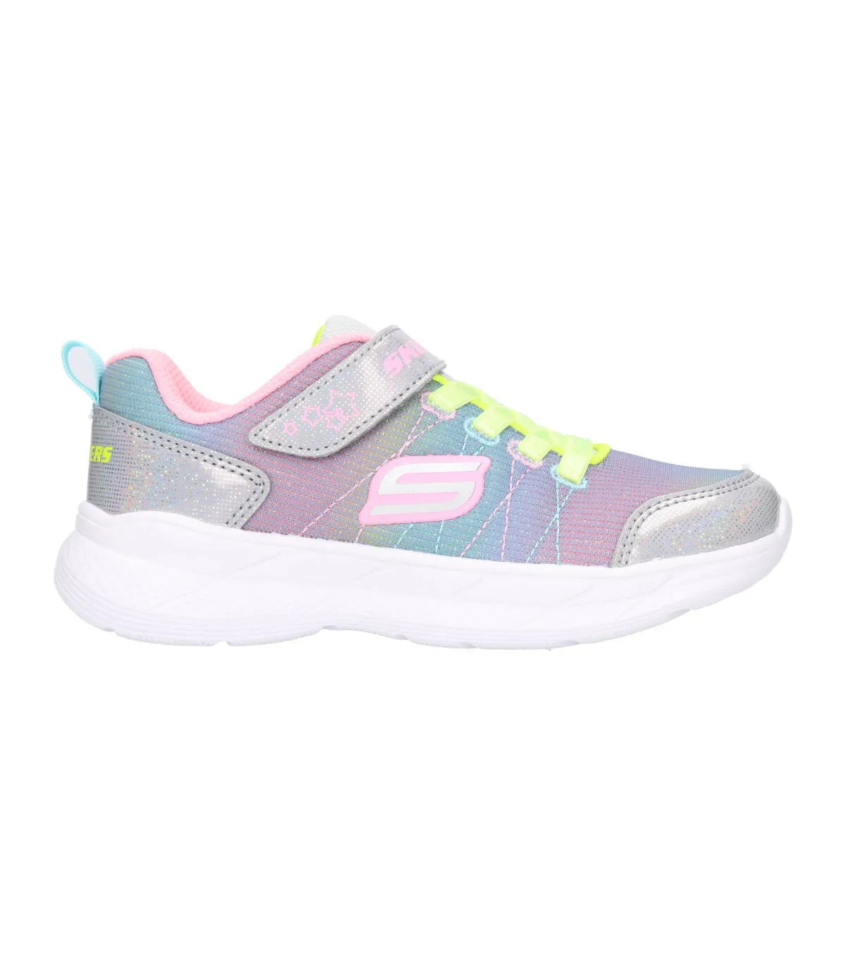 SKECHERS 303518L GYMT Niña Plata