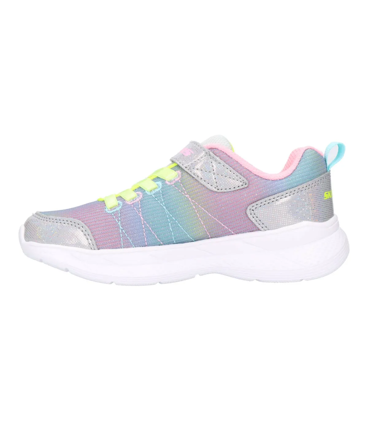 SKECHERS 303518L GYMT Niña Plata