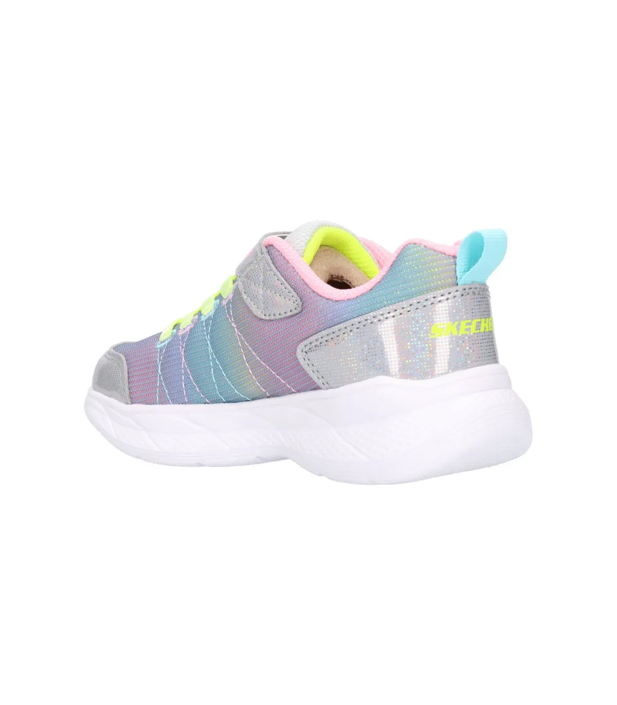 SKECHERS 303518L GYMT Niña Plata
