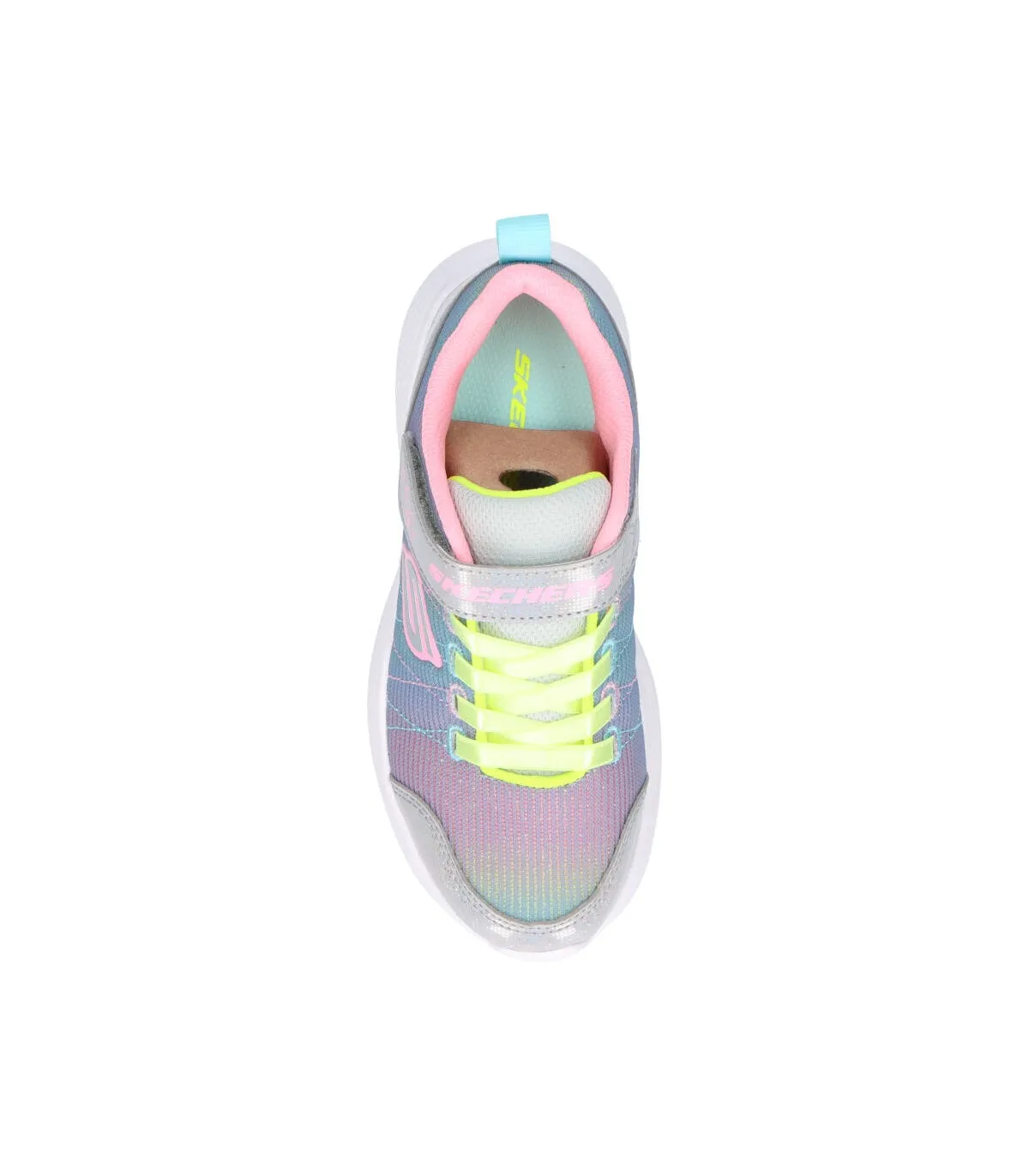 SKECHERS 303518L GYMT Niña Plata