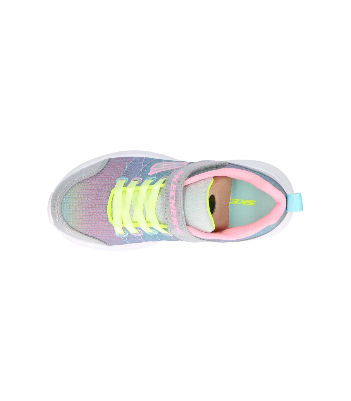 SKECHERS 303518L GYMT Niña Plata