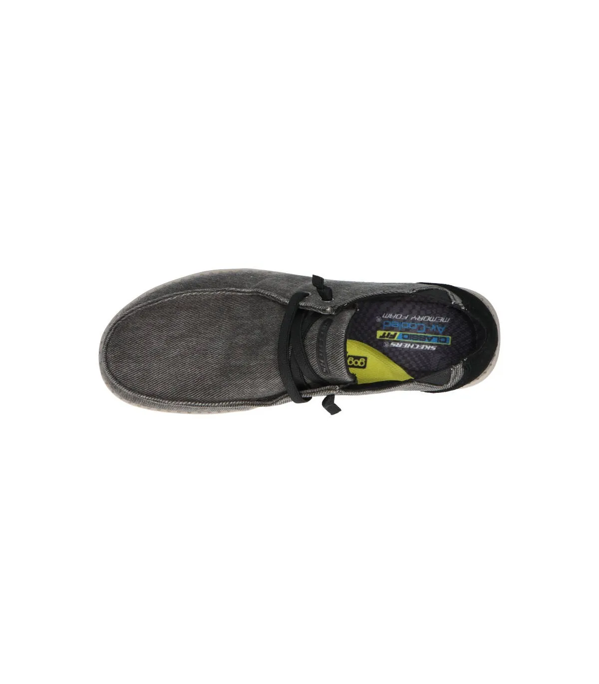 SKECHERS 66387 BLK Hombre Negro