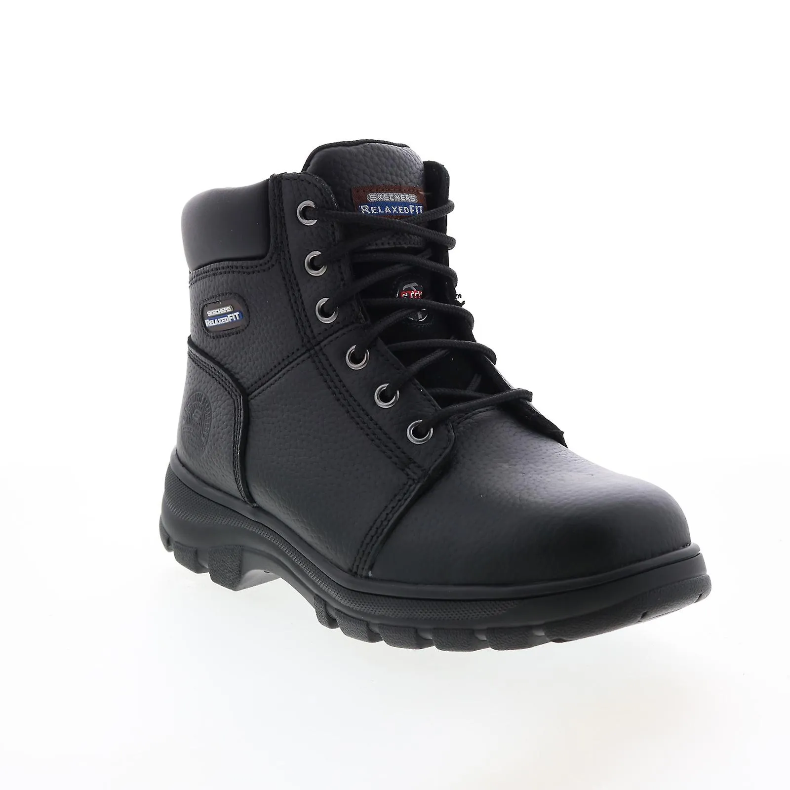 Skechers Adult Womens Work Relaxed Fit Workshire Peligro Steel Toe Work Boots