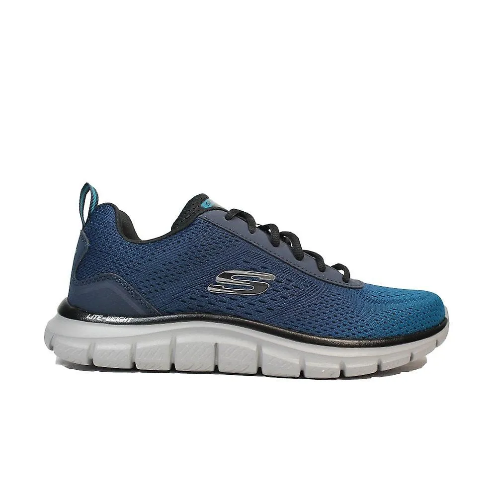 SKECHERS TRACK  RIPKENT 232399 NVBL NAVY MESH ENTRENADORES MASCULINOS
