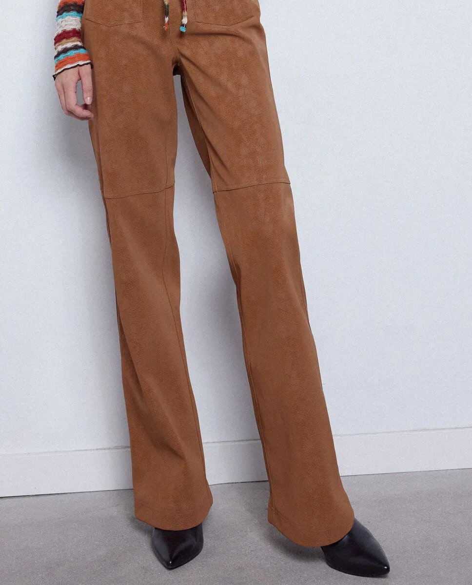 Slowlove Pantalón efecto piel desgastada