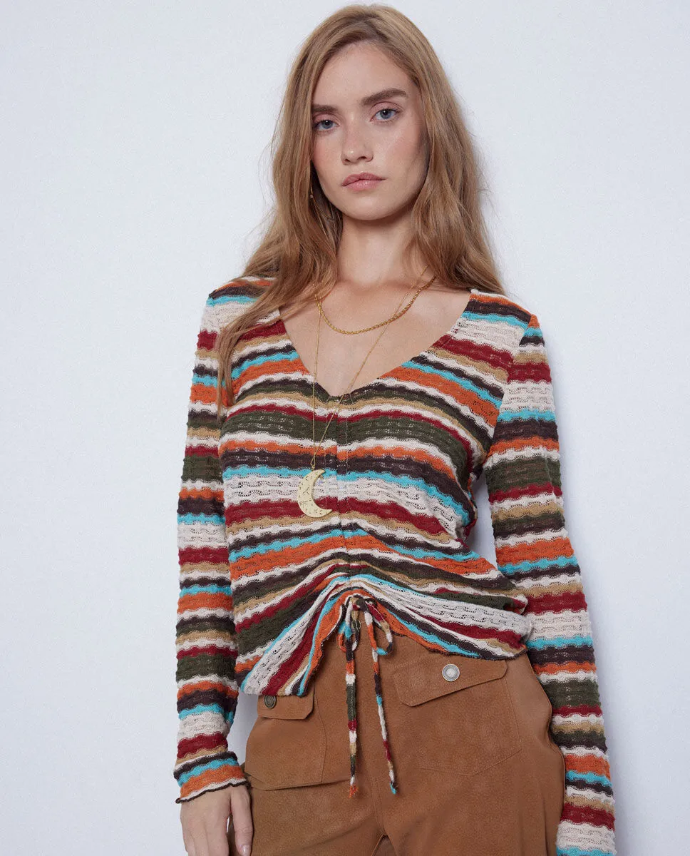 Slowlove Pantalón efecto piel desgastada