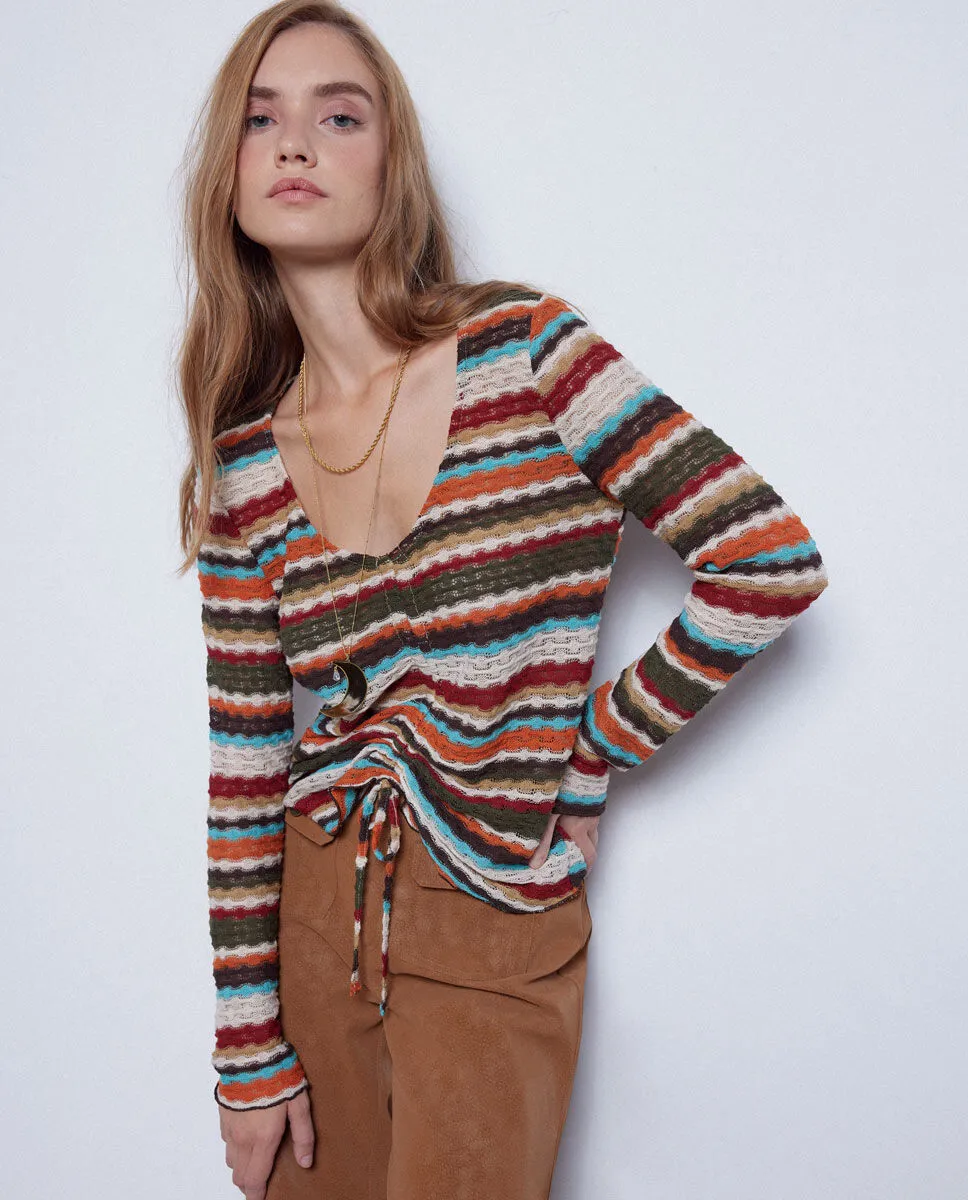 Slowlove Pantalón efecto piel desgastada