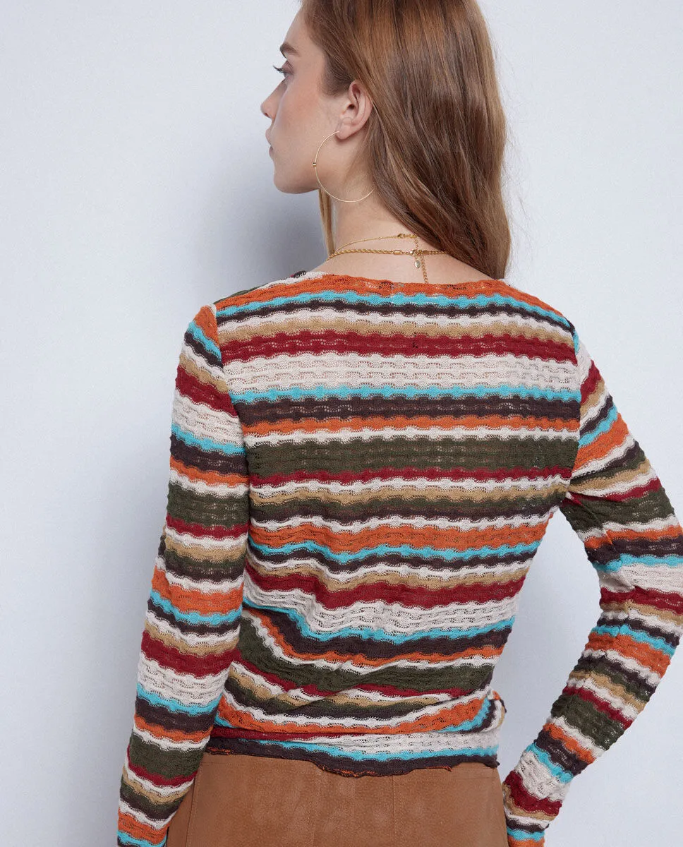 Slowlove Pantalón efecto piel desgastada