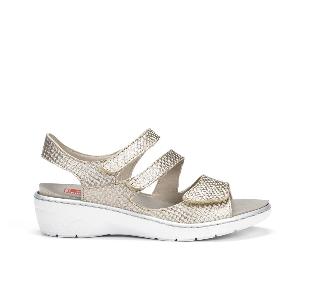SOLLY F0550 Sandalia Dorada