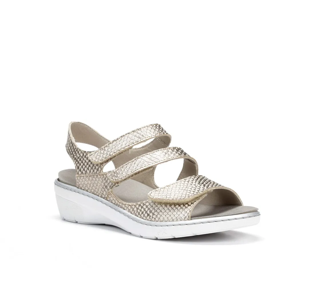 SOLLY F0550 Sandalia Dorada