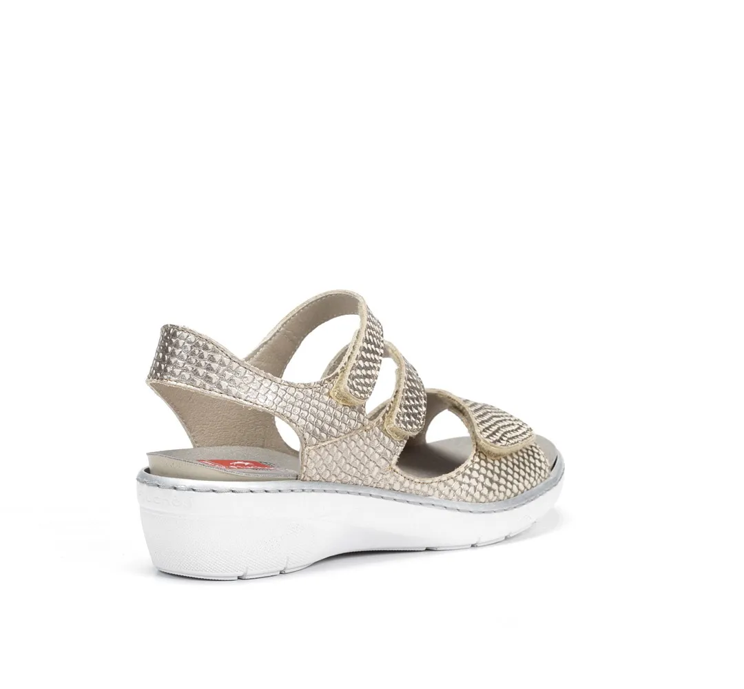 SOLLY F0550 Sandalia Dorada