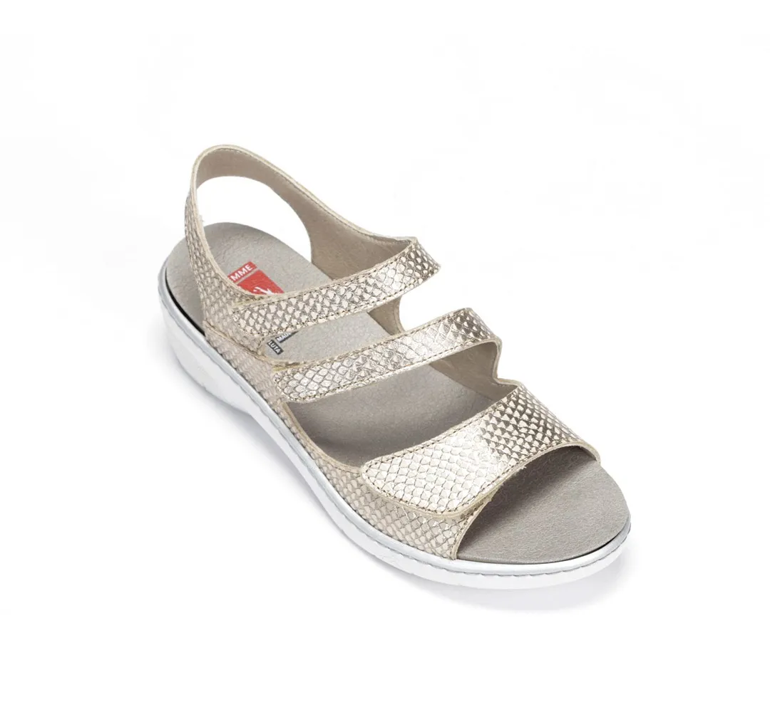 SOLLY F0550 Sandalia Dorada