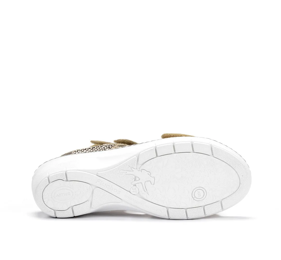 SOLLY F0550 Sandalia Dorada