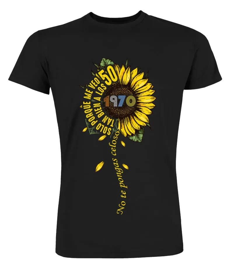 Solo porqûe me veo tan bien a los 50. No te pongas celoso Camisetas Cuello Redondo Premium Unisex