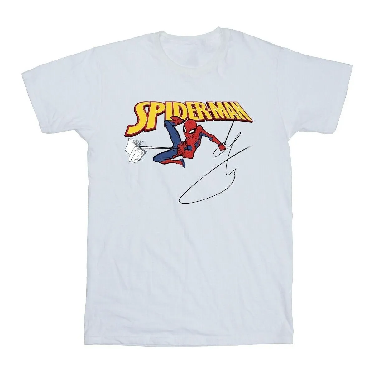 SPIDERMAN WITH A BOOK