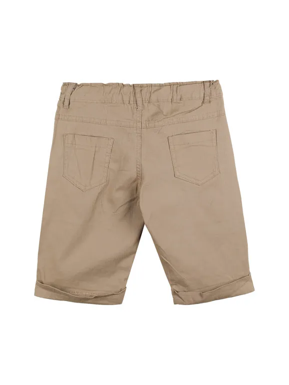 Street Porter Conjunto de 2 piezas para niño con camisa de flores y bermudas.