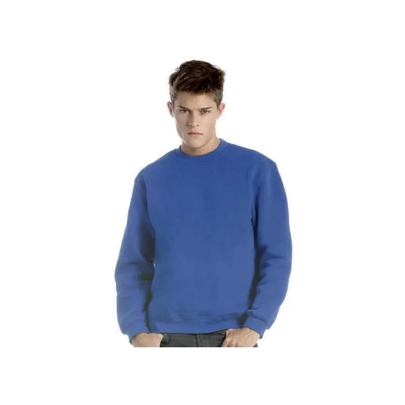 Sudadera Básica Unisex Cuello redondo de B&C