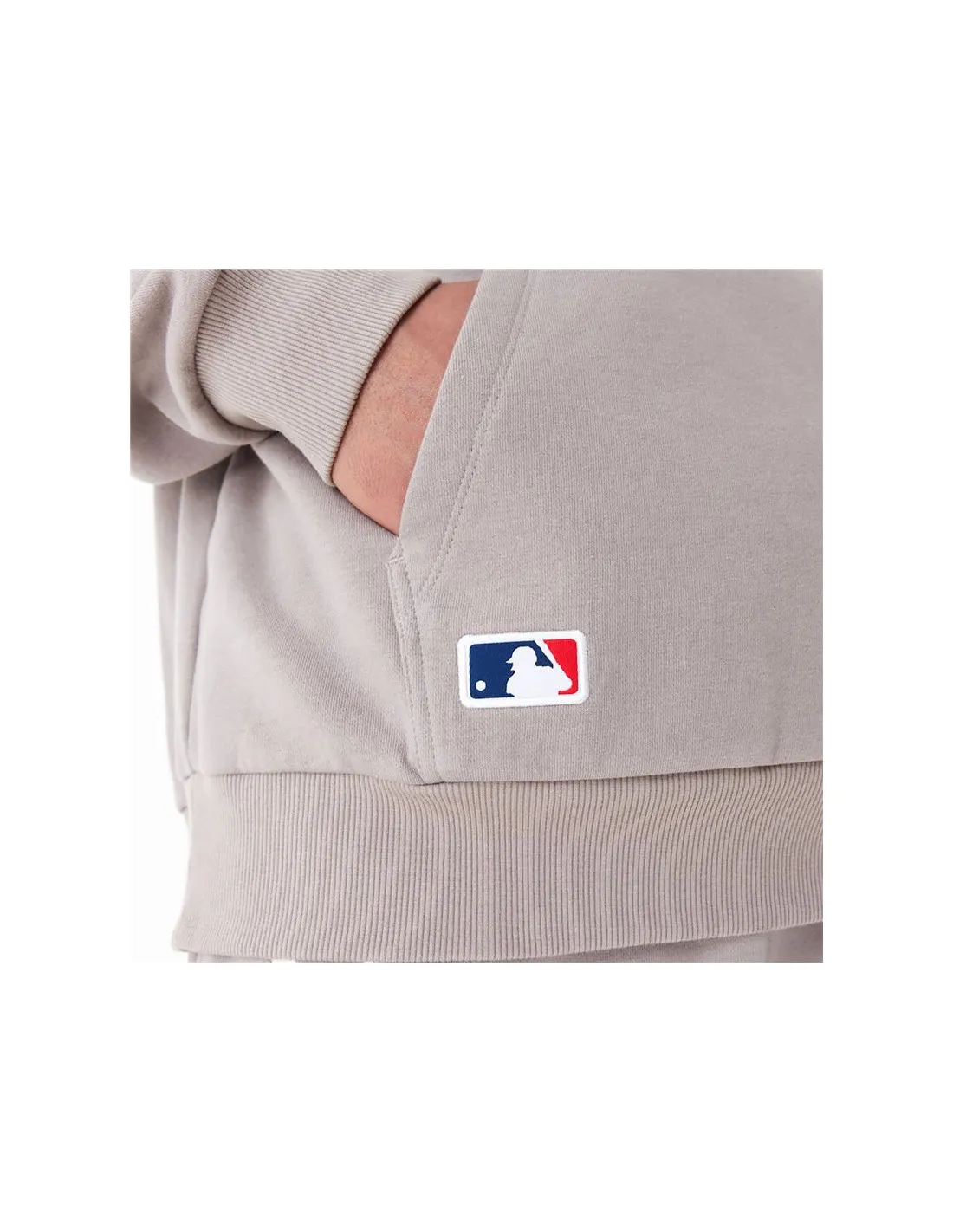 Sudadera New Era League Essential  Oversized New York Yankees Beige