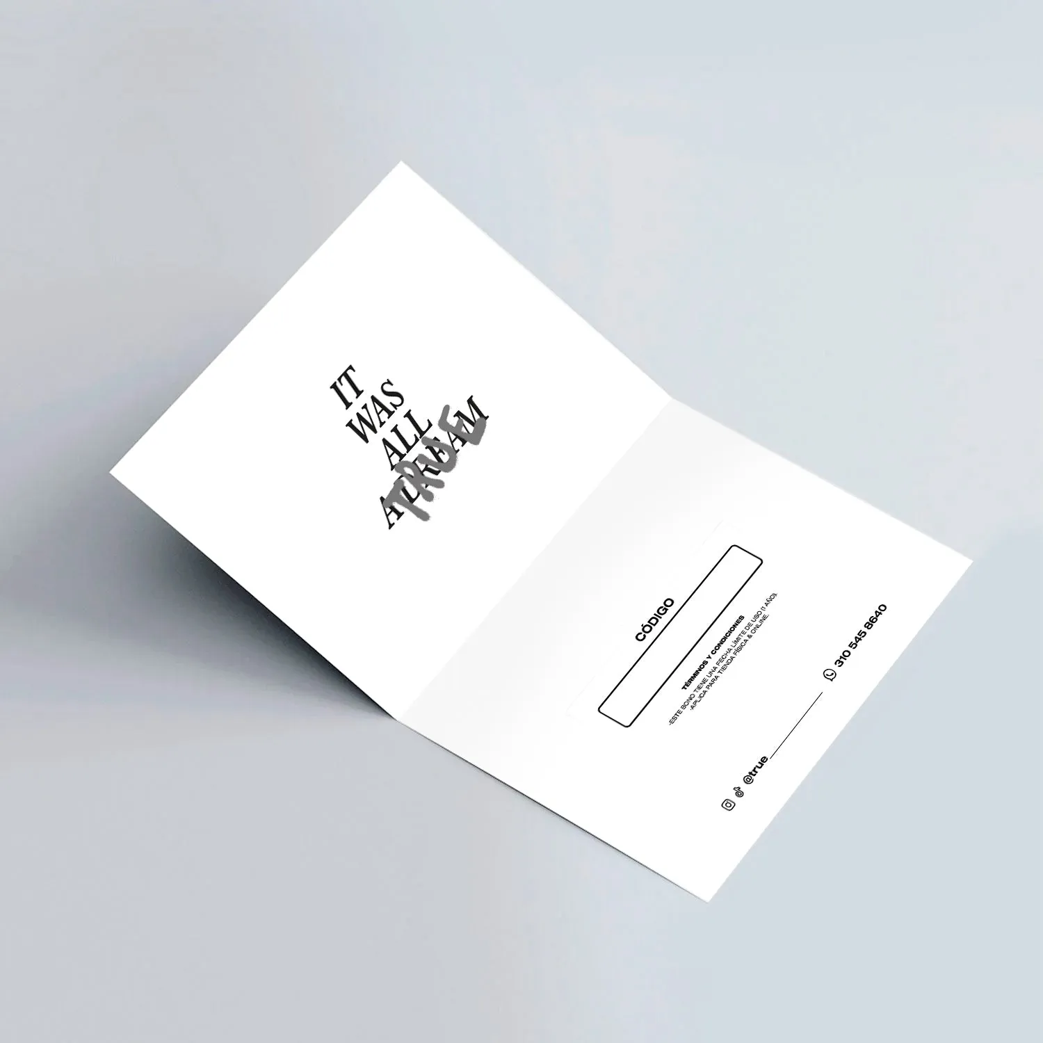 Tarjeta Regalo