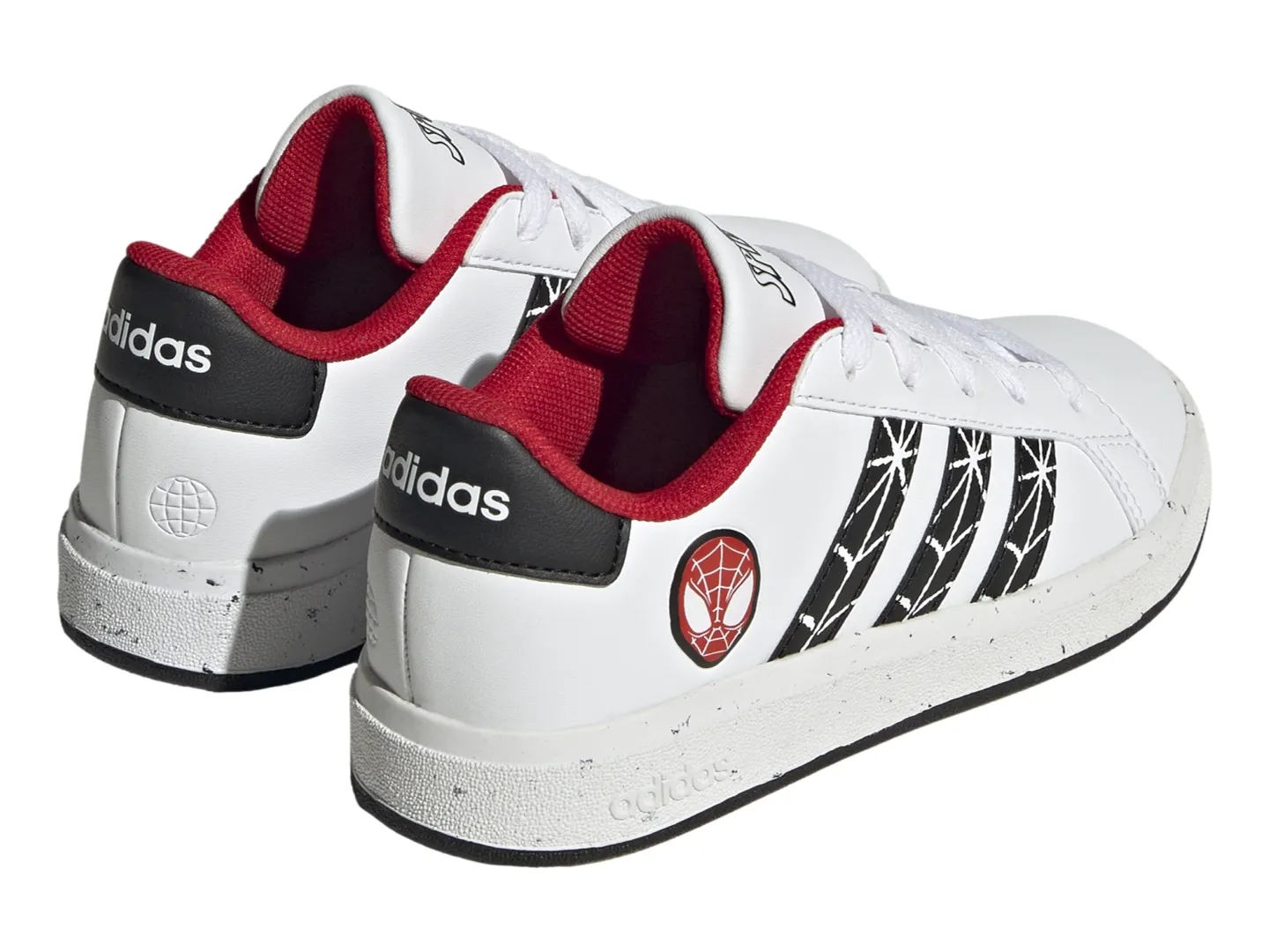 TENIS ADIDAS GRAND COURT SPIDERMAN K BLANCO PARA NIñO