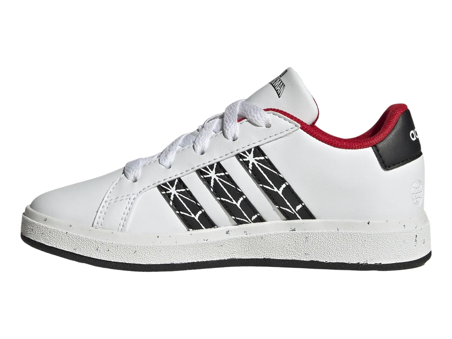 TENIS ADIDAS GRAND COURT SPIDERMAN K BLANCO PARA NIñO