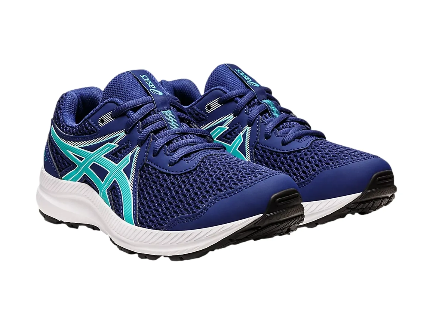 Tenis Asics Contend Azul Para Niña