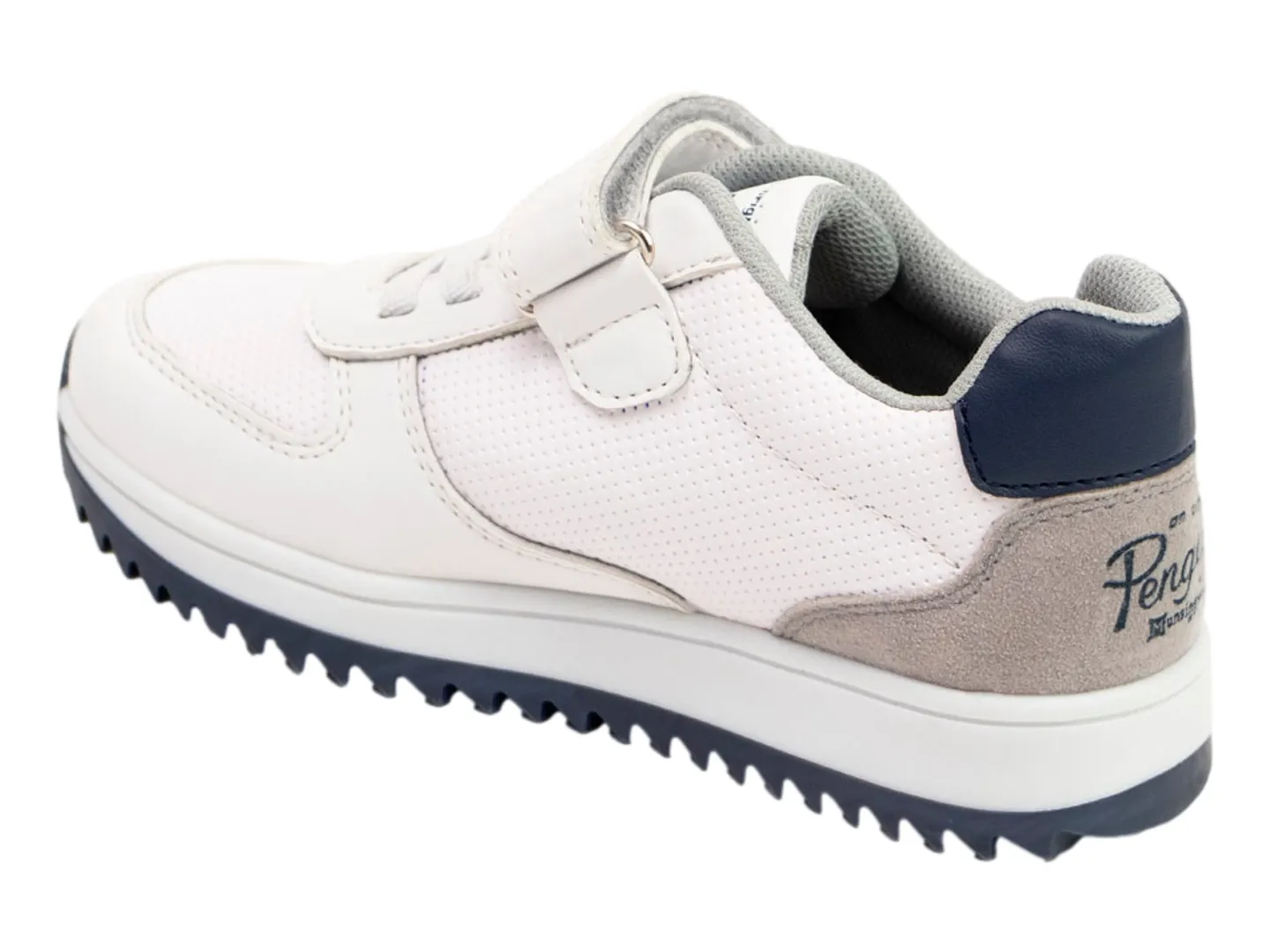 Tenis Penguin Whisley Blanco Para Niño