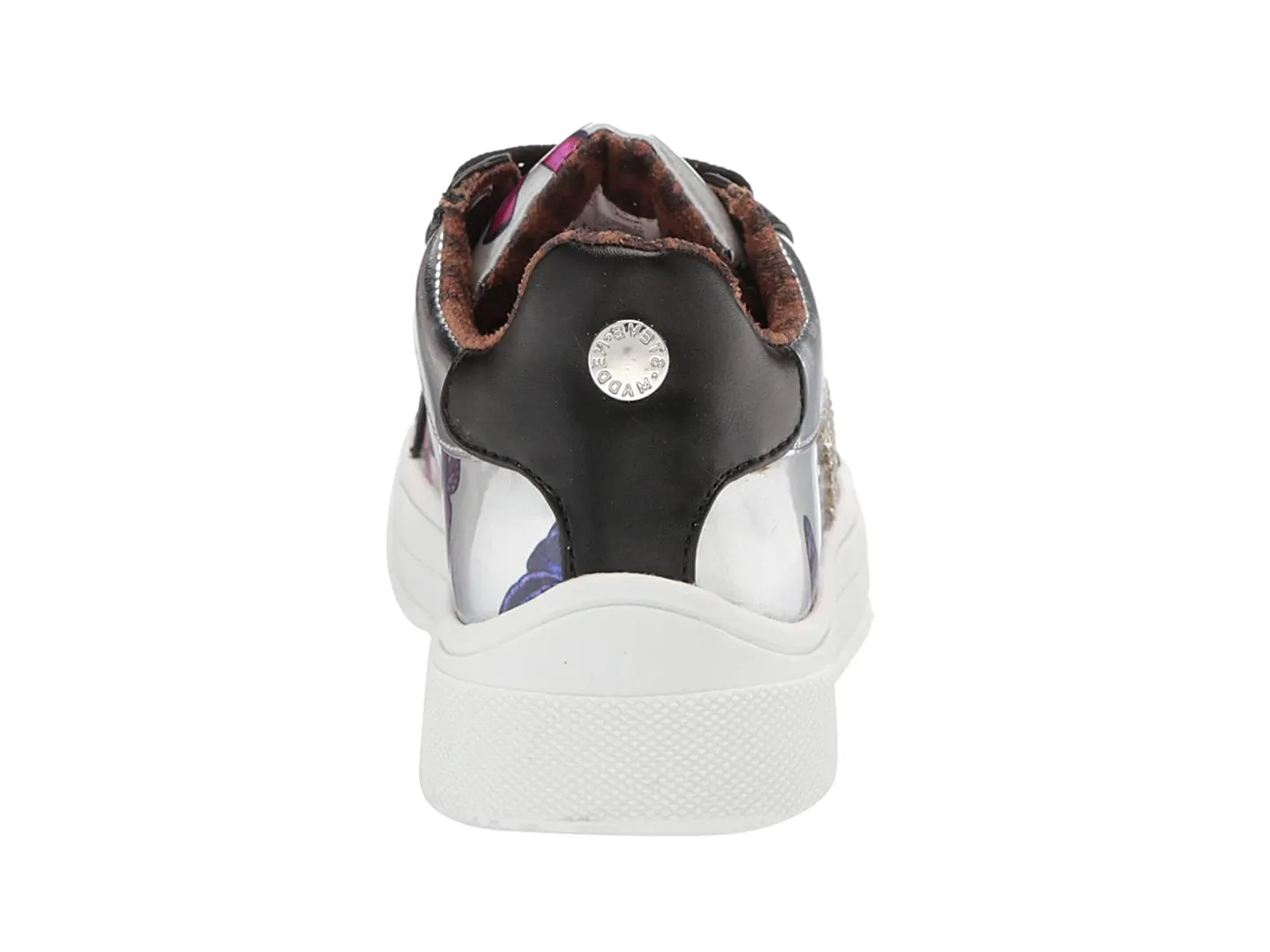 Tenis Steve Madden Jwings Plata Para Niña