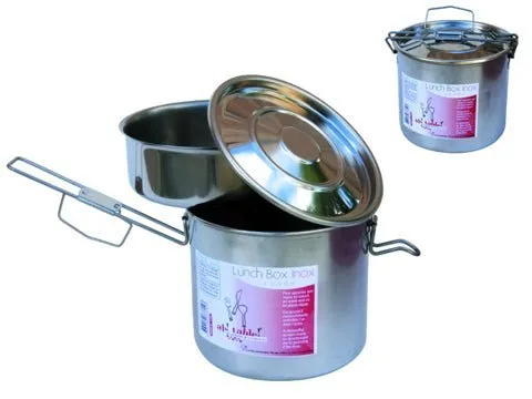 Tupper acero inoxidable redondo