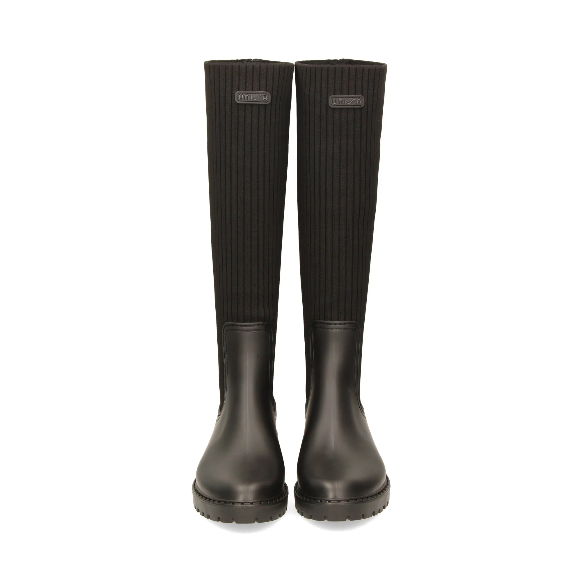 UNISA Botas planas de Mujer NEGRO