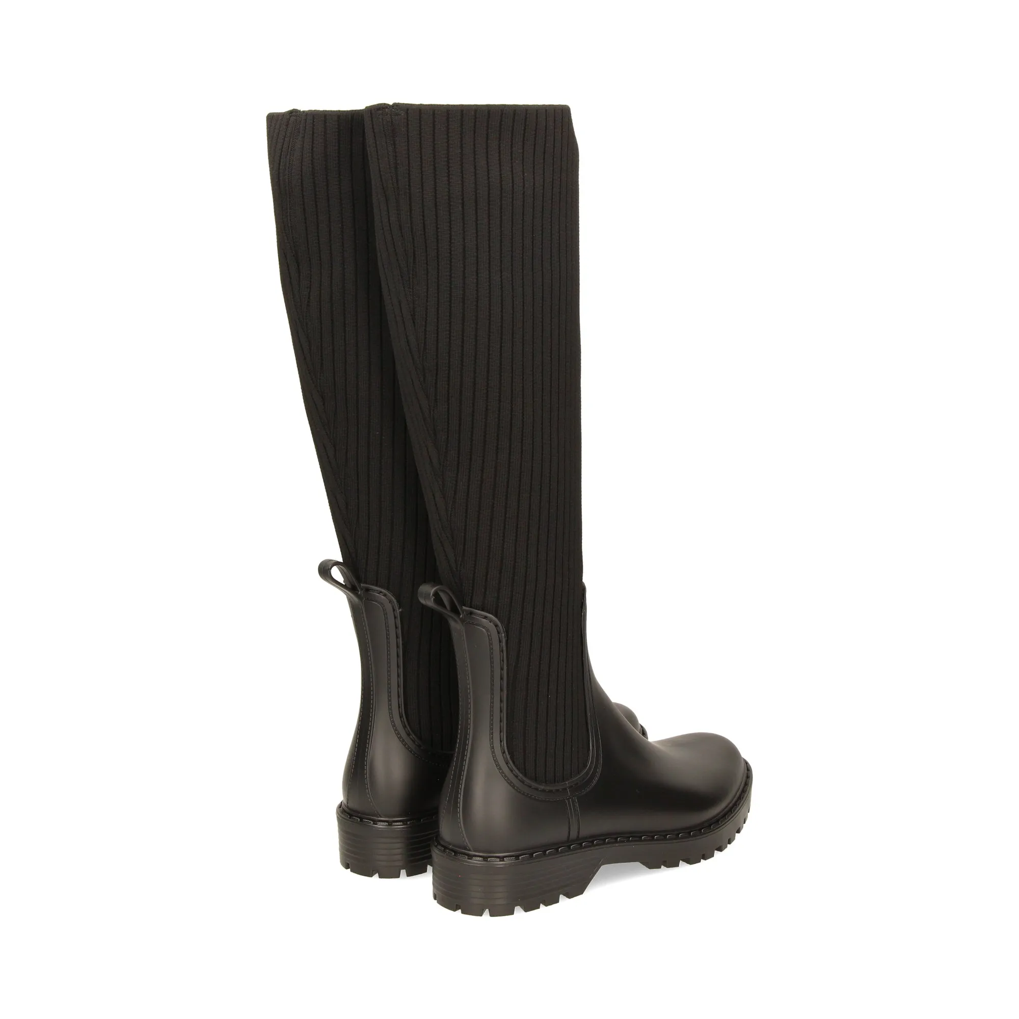 UNISA Botas planas de Mujer NEGRO