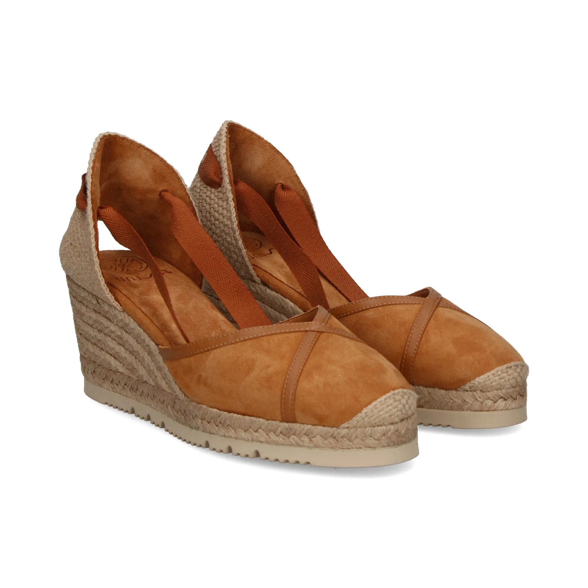 UNISA Zapatos cuña CINNAMON