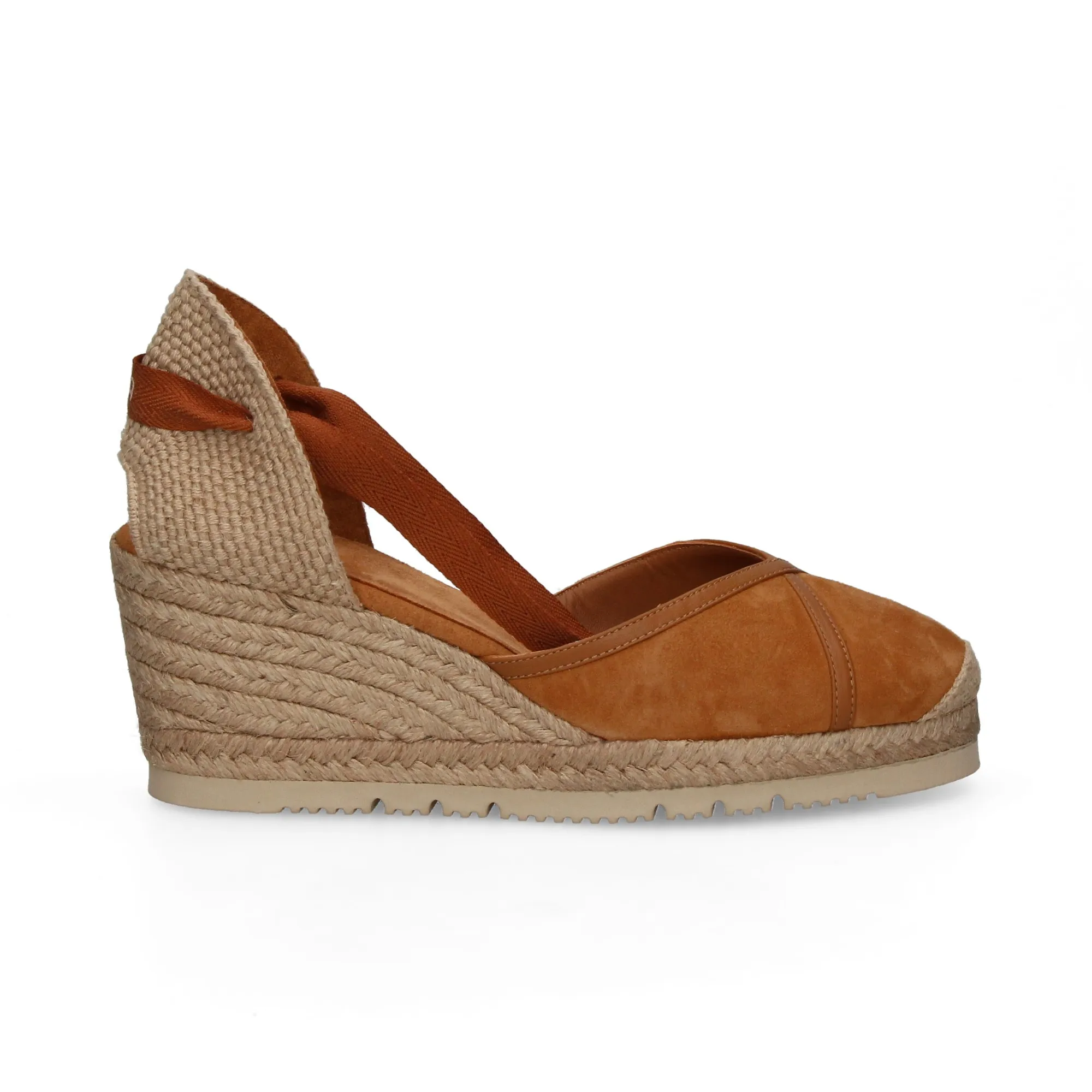 UNISA Zapatos cuña CINNAMON