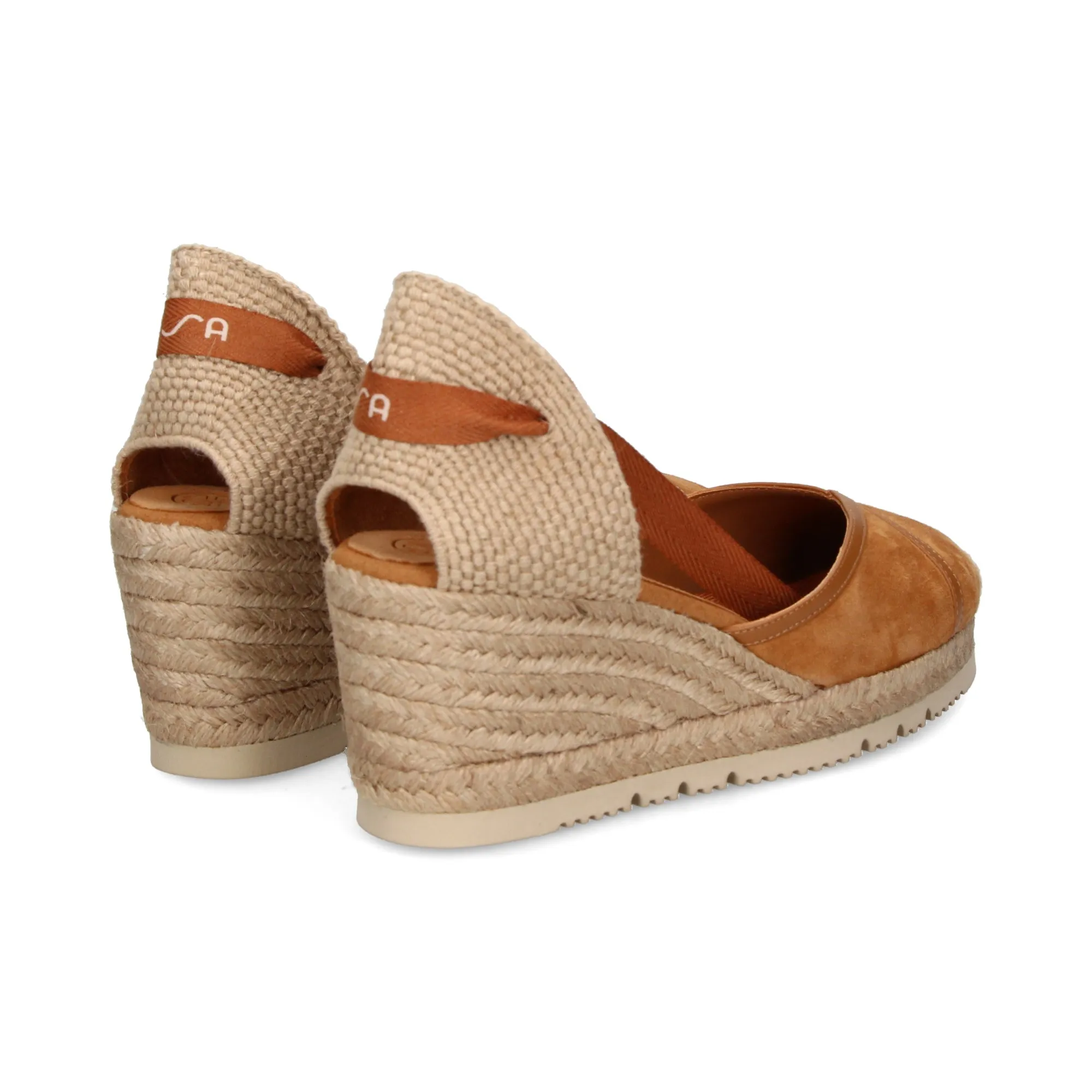UNISA Zapatos cuña CINNAMON