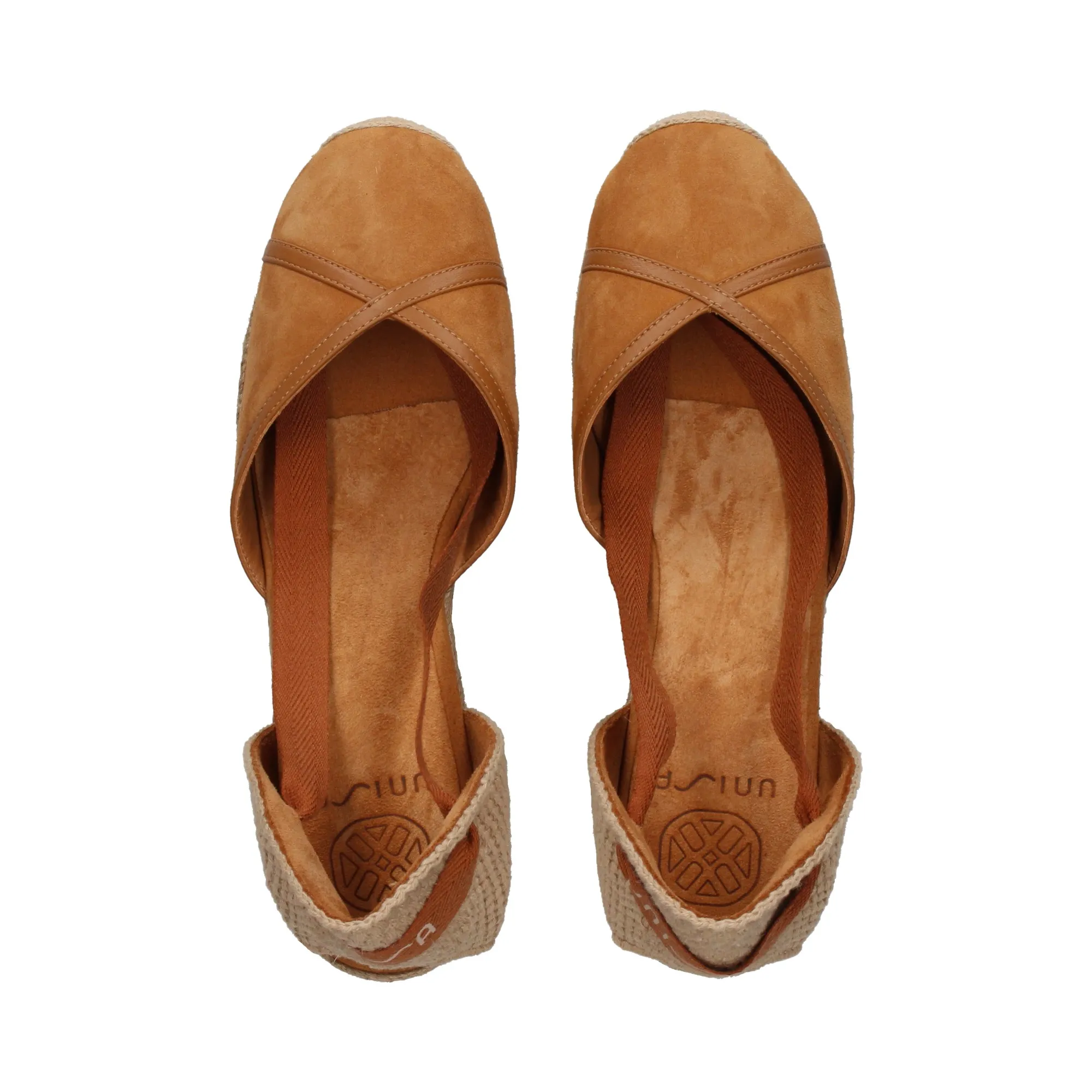 UNISA Zapatos cuña CINNAMON