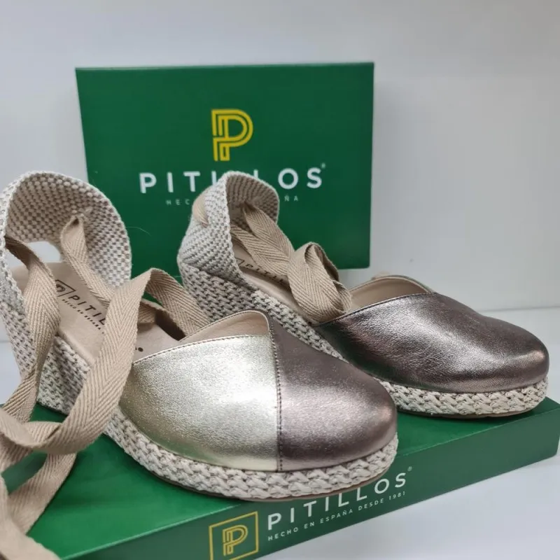 VALENCIANA PITILLOS DORADA COBRE MOD 5579L