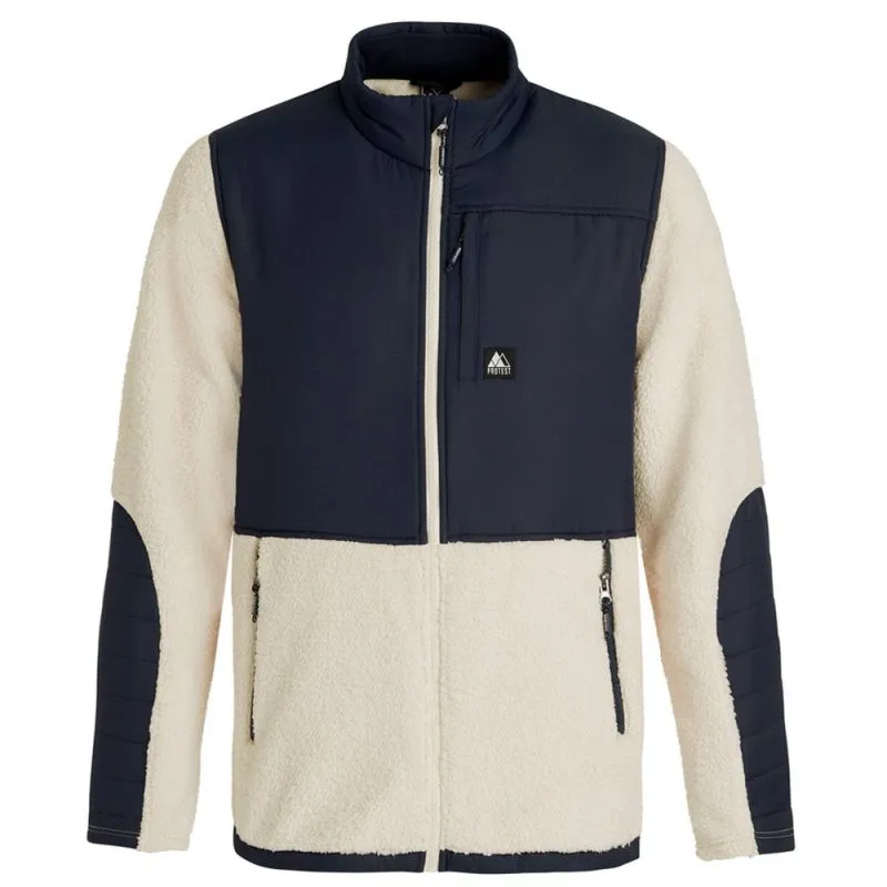 Vellón con cremallera para hombre Protest Prtmanitoba (Kitoffwhite)