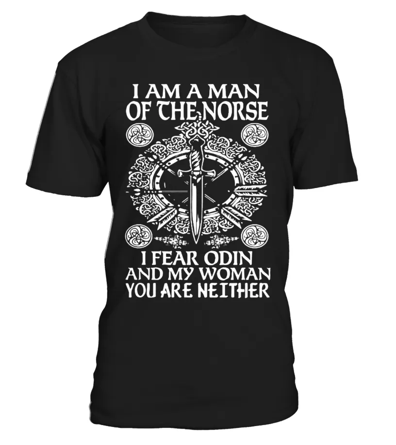 Vikings I Am A Man Of The Norse Camiseta cuello redondo Unisex