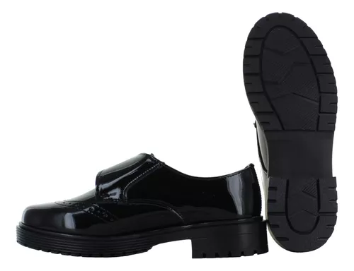 Vitalia Zapato Choclo Vestir Moda Formal Charol Mujer 89487