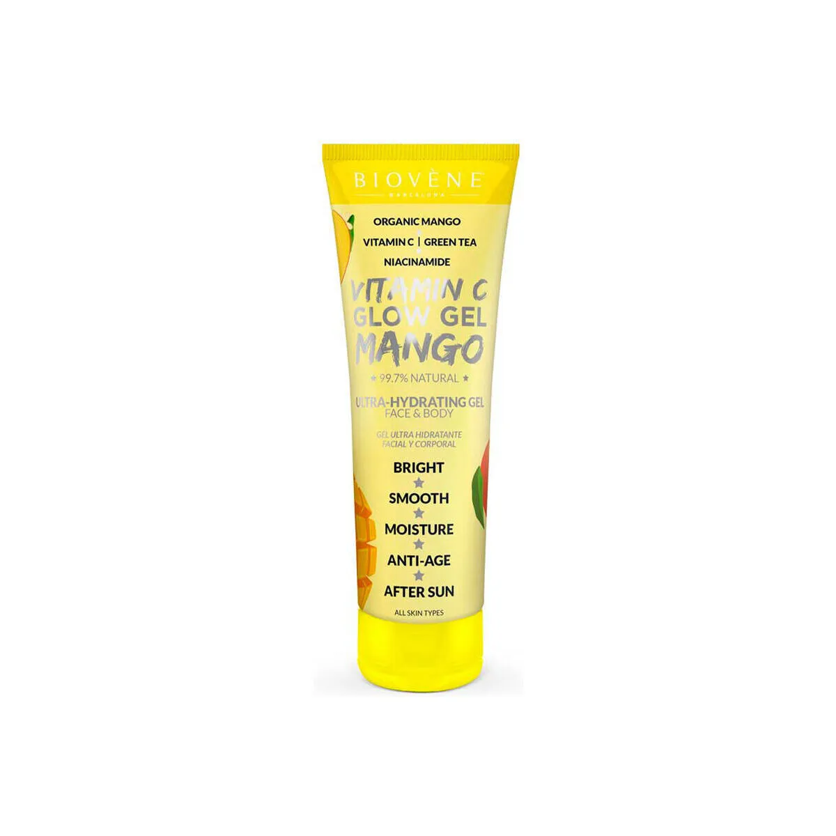 VITAMIN C GLOW GEL MANGO ULTRAHYDRATING GEL FACE & BODY