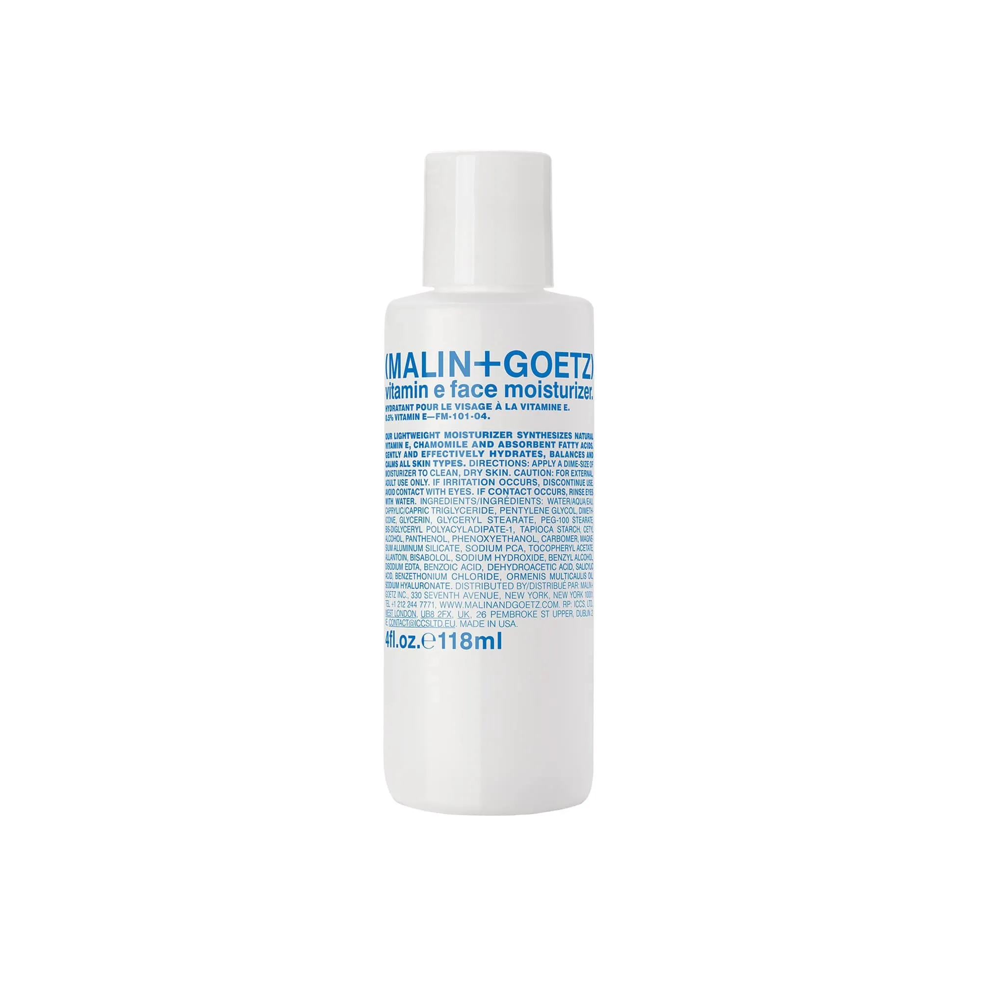 Vitamin E Face Moisturizer (MALIN+GOETZ) Hidratante facial con vitamina E