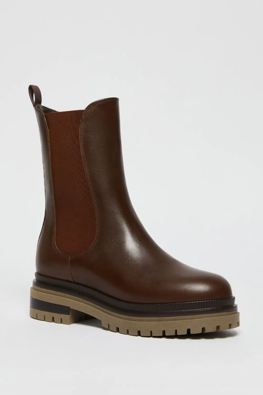 Weekend Max Mara Botines Livrea Cocoa