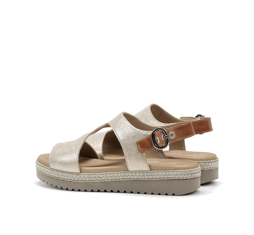 WENT D8234 Sandalia Dorada