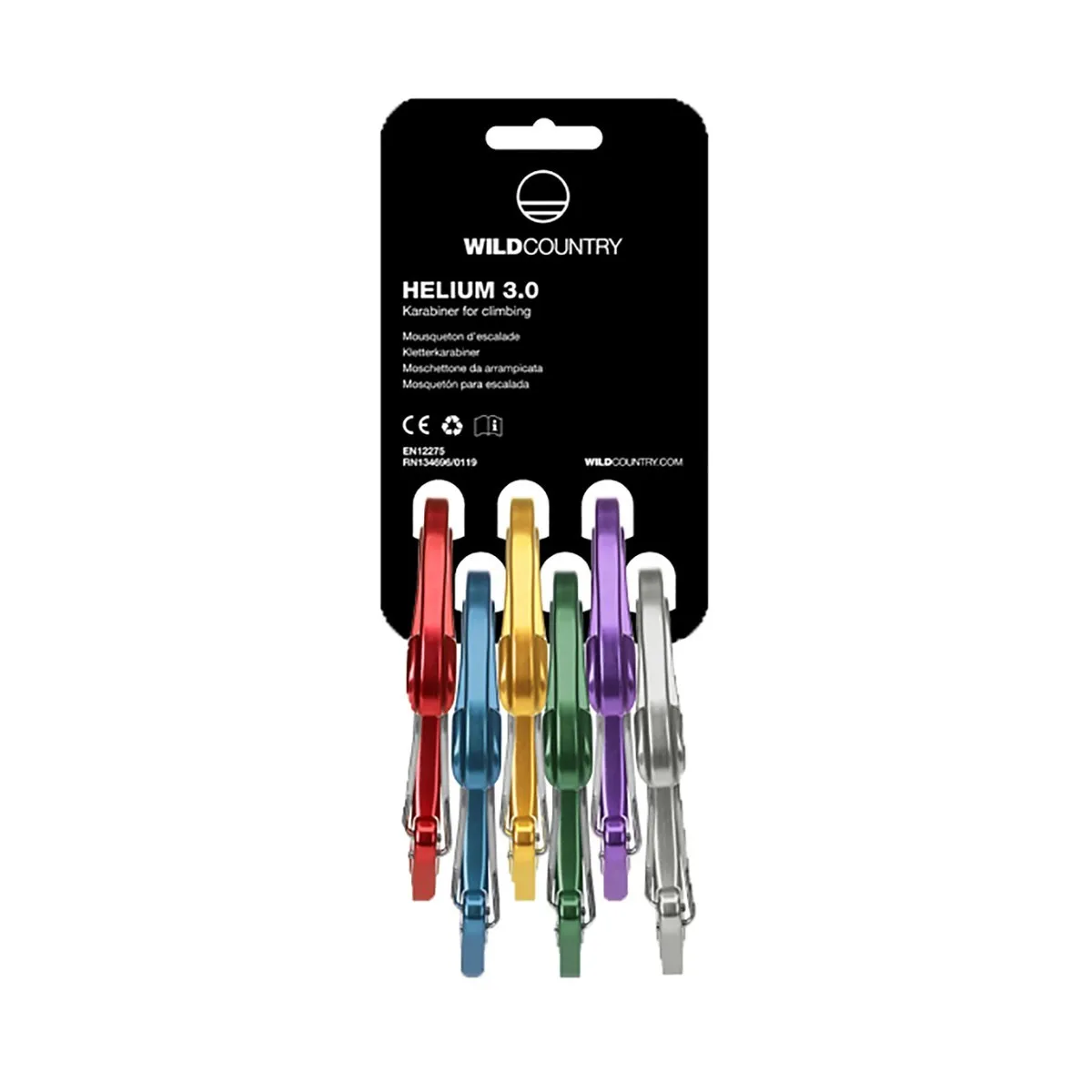 WILD COUNTRY Helium 3.0 Rack 6 Pack