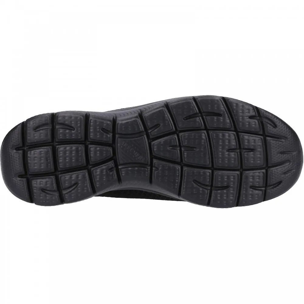 Women's Skechers Summits | Black | Womens Slip On Trainers
