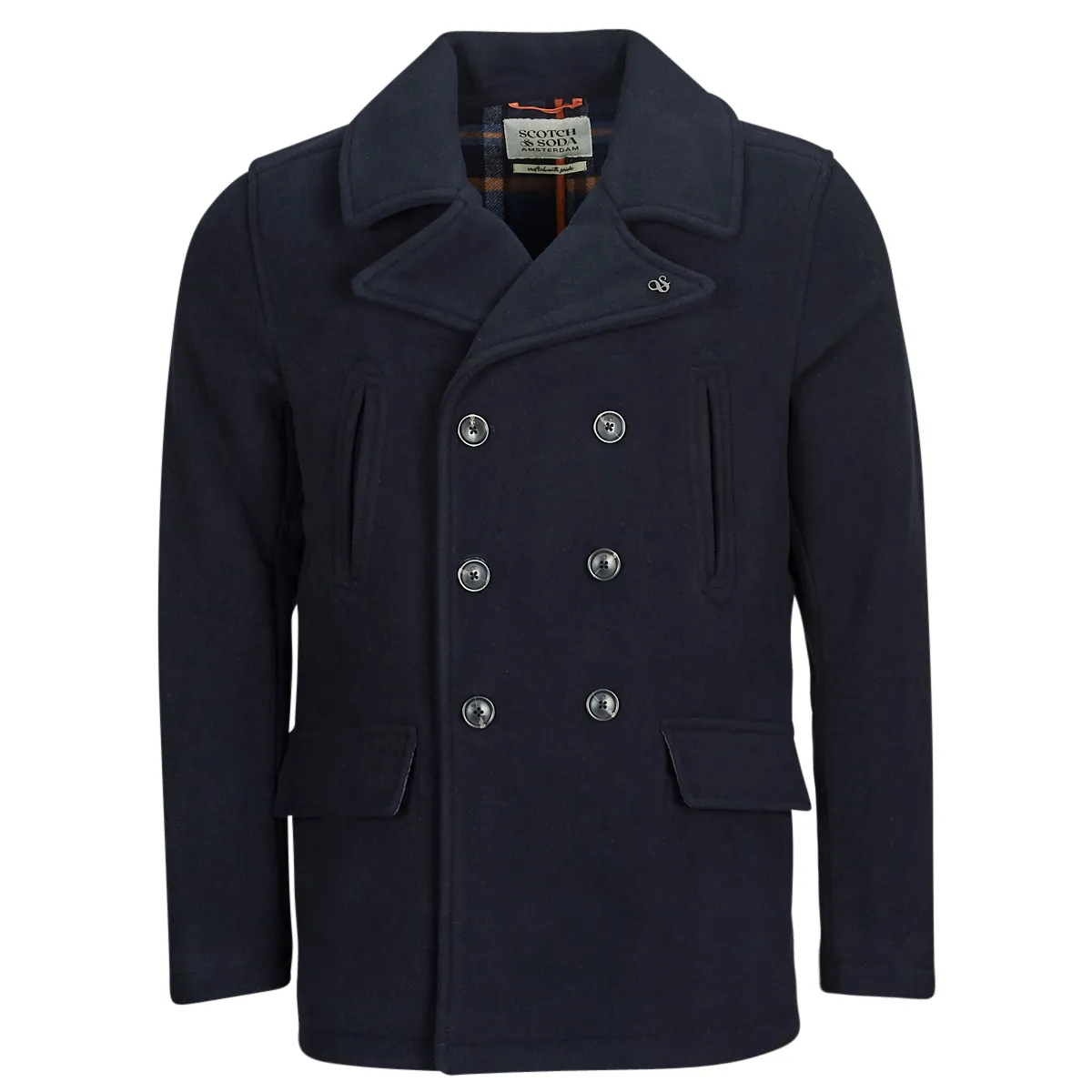 Wool Blend Peacoat