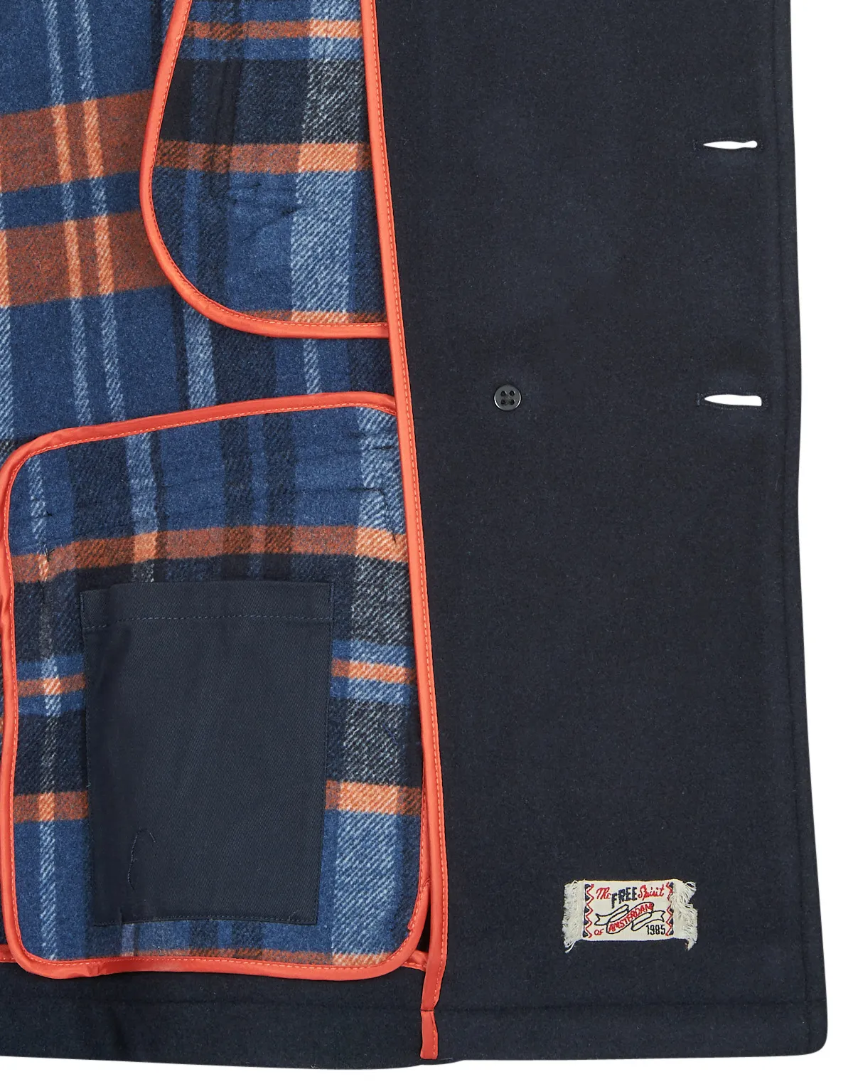Wool Blend Peacoat