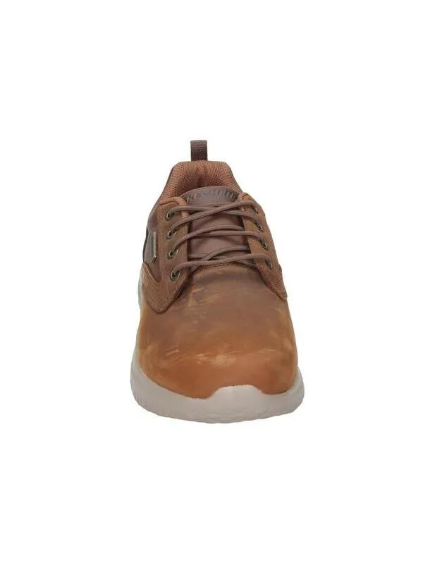 ZAPATILLA SKECHERS DELSON 3.0GLAVINE EN MARRóN PARA HOMBRE