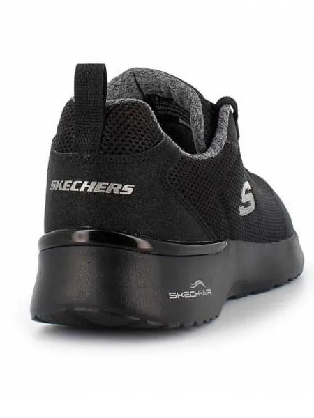zapatilla skechers fast negro mujer